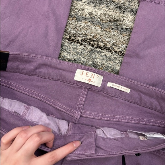 Jen7/ 7 For All Mankind Cropped Skinny Jeans Sz 14 NWT | 7 For All Mankind Jean- - Picture 8 of 14